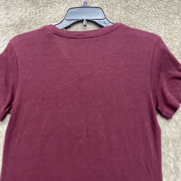 Arizona State Sun Devils Shirt Womens Small Red Maroon Short Sleeve Retro Logo - Picture 13 of 15